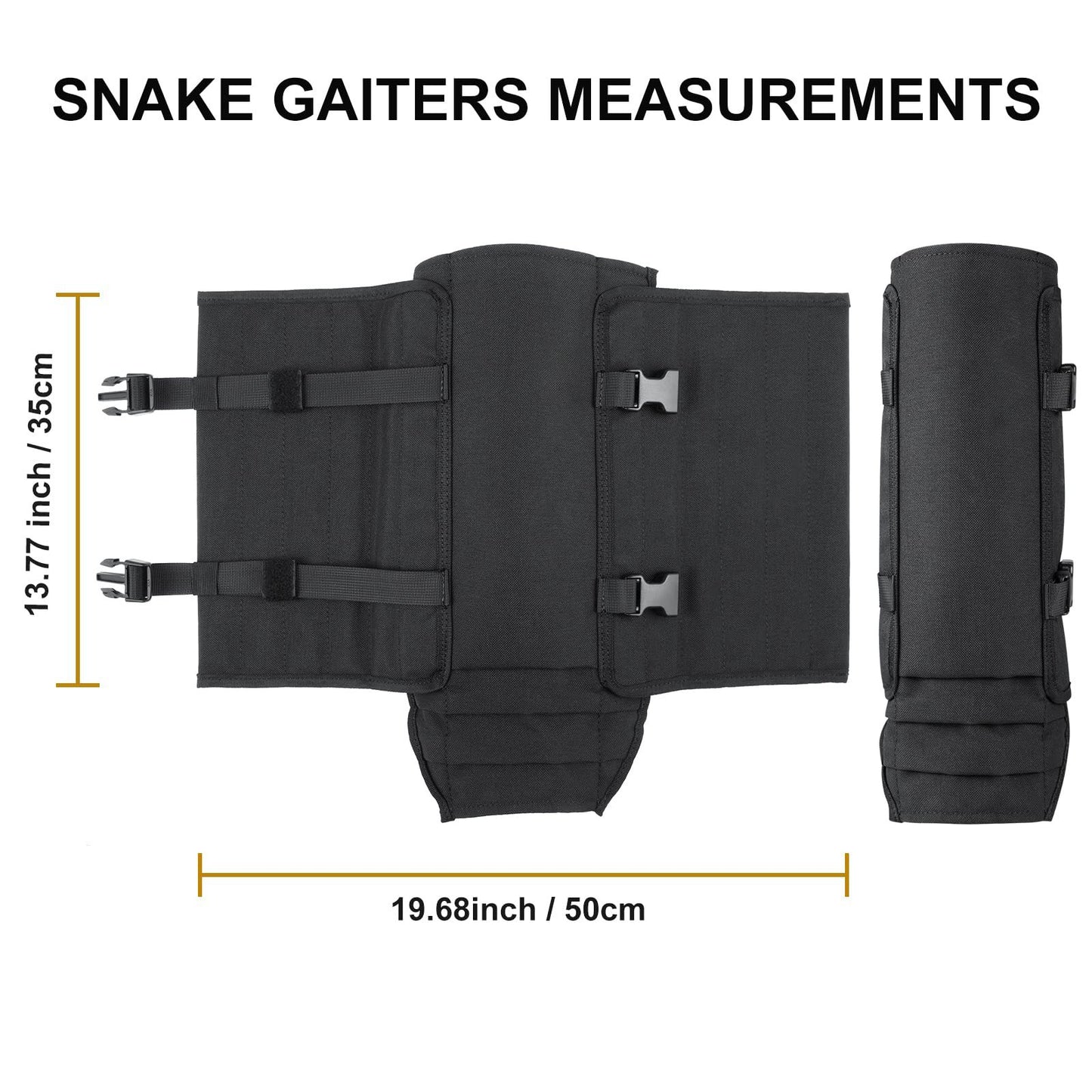 🛠️Unisex Verstellbare Outdoor-Gamaschen, schlangenresistent
