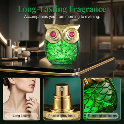 ⏳Time-Limited Special⏰Mystical Eau de Parfum – Mysterious Scent, Elegant Owl Bottle, Long-Lasting. 🌙💎