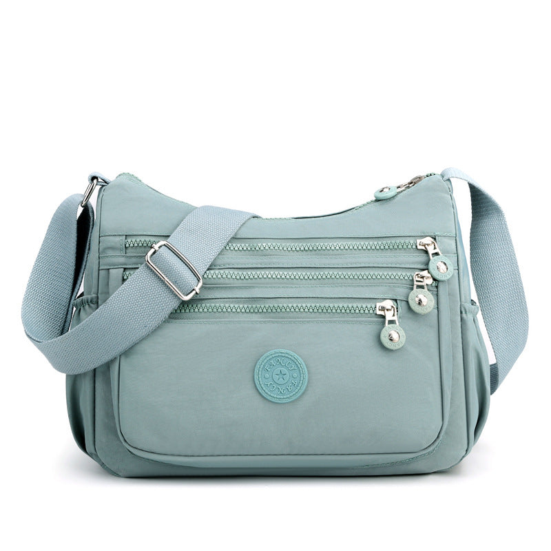 🏅 Best Seller🎒 Multi-Pocket Campus Nylon Crossbody Bag