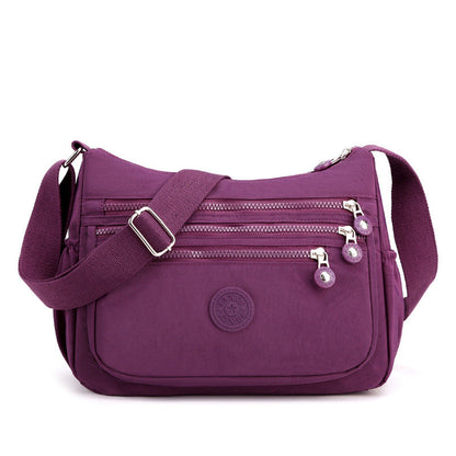 🏅 Best Seller🎒 Multi-Pocket Campus Nylon Crossbody Bag
