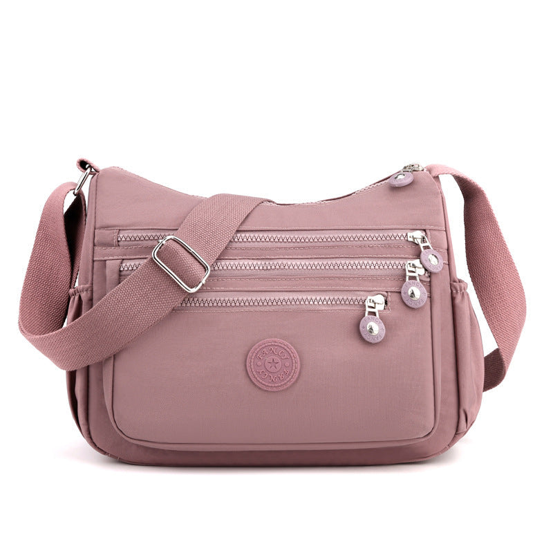 🏅 Best Seller🎒 Multi-Pocket Campus Nylon Crossbody Bag