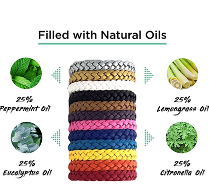 Mosquito Repellent Bracelet 12 Pack