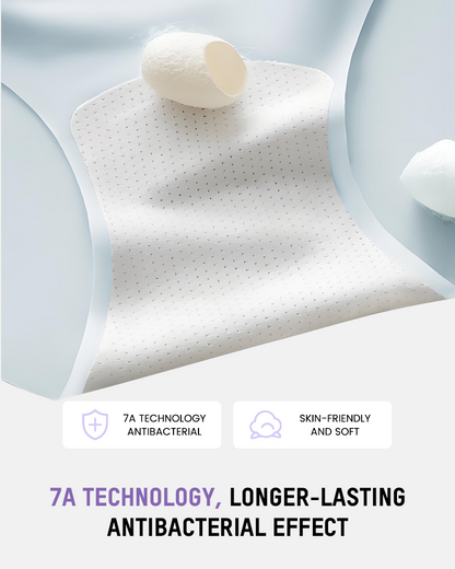 Seamless Ice-Silk High-Waist Tummy Control Panties (4 Pack)