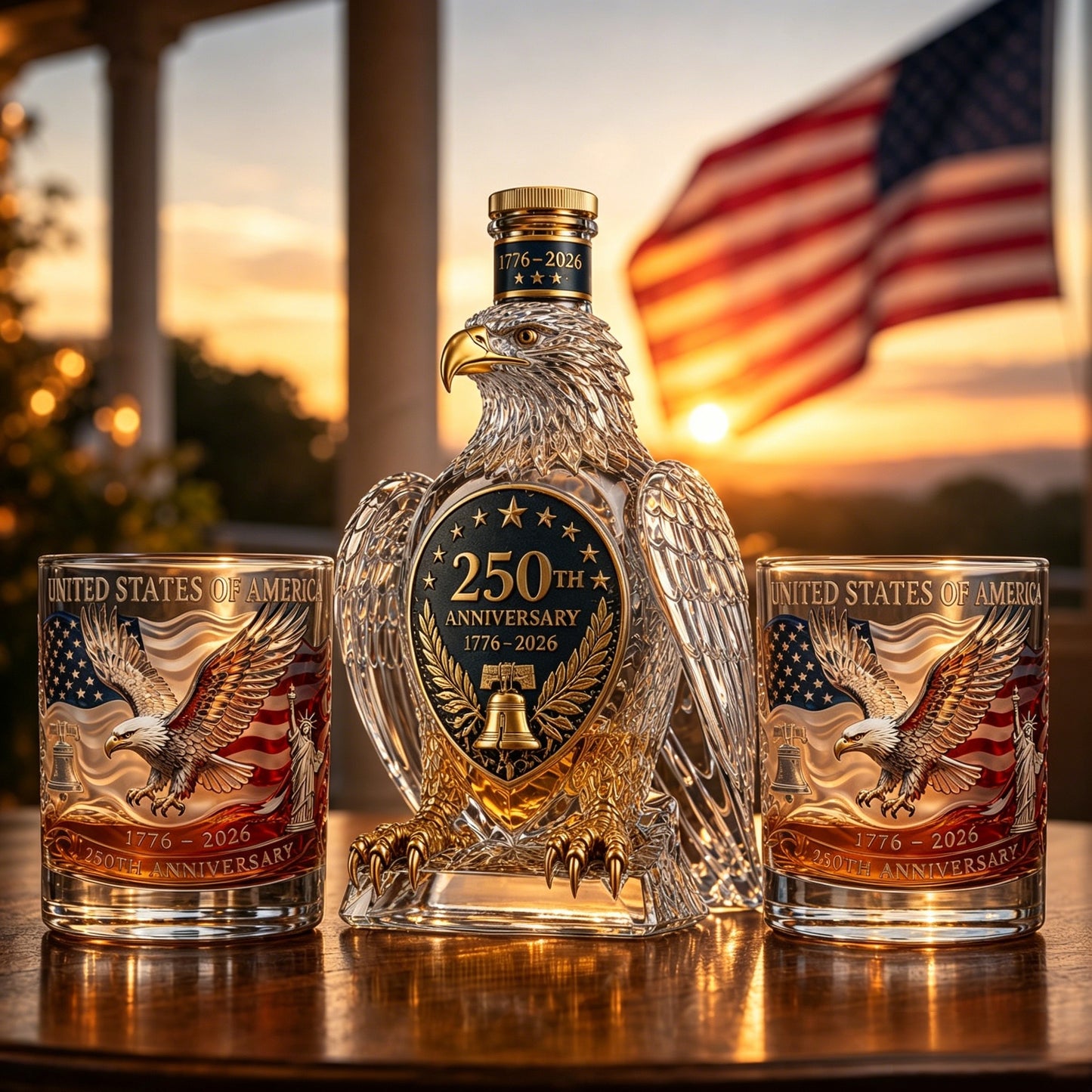 🔥 Flash Sale – 60 % Rabatt 🦅 Jubiläumsflasche zum 250-jährigen Bestehen