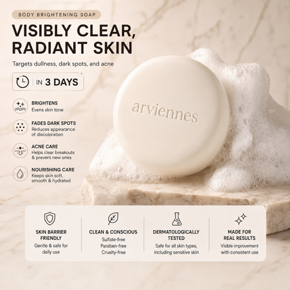 🌿 Niacinamide Skin Soap – Brightens, Fades Spots & Freckles