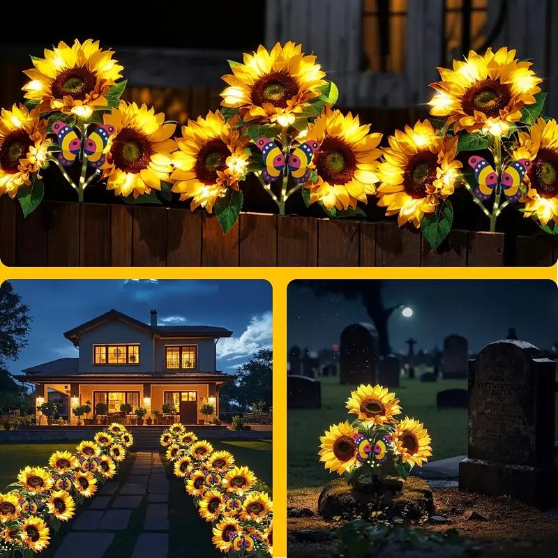 🌻Mother's Day Sale 49% OFF 🔥- 🌞Solar LED Sunflower Garden Lights-29.6inch/74cm