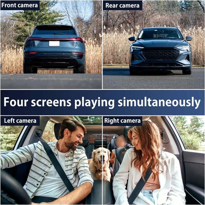 ⚡️Flash Sale🎁LAST DAY 49% OFF🔥Full View Car Dashcam System