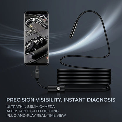 🔍 Endoscopy Camera – See Inside Hard-to-Reach Spaces Before You Repair