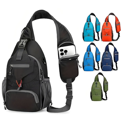 ⏰Letzter Tag der Aktion🔥 Perfekt zum Wandern und Reisen ✨Packbarer kleiner Umhänge-Rucksack mit Seitentasche