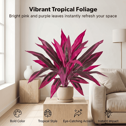 🔥🔥Mother's Day 50% Off| 🌹Artificial Tropical Plant -- Lovely flowers decorate your beautiful home🌸