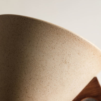 🔔 50% OFF FLASH SALE! ☕Vintage Ceramic Cup Wabi-Sabi Conical Coffee Cup