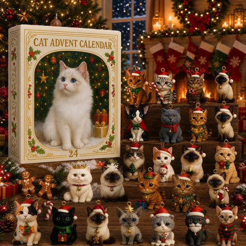 🐱🎄Advent Calendar 2026 Cat Advent Calendar - Giftfor Adults Friends CatOwners and Lovers Christmas Holiday Countdown Gift