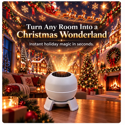 ✨Christmas Rotating Projector Light – 8 Festive Scenes🎄