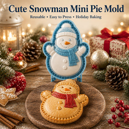 🏅Best Seller 🎄 9-Design Christmas Mini Pie Mold Collection 🥧✨