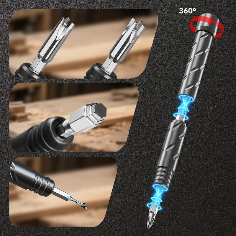55‑in‑1 Precision Magnetic Screwdriver Kit, Bendable L‑Shape Repair Tool Set for Electronics & Household Maintenance