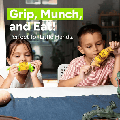 🦖Dinosaur Corn Holders for Corn On The Cob🌽Funny Corn Cob Holder for Kids and Adults with Stainless Steel Prongs