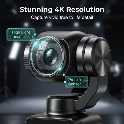 2026 Newest Xtra Pro — 4K AI Pocket Camera with 180° Rotating Lens
