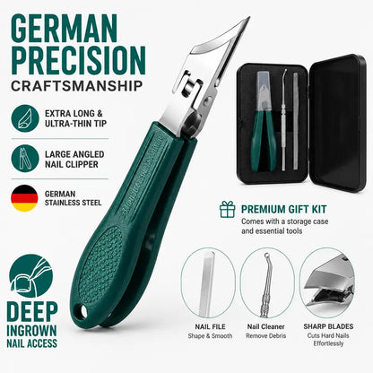 Adlerklauen-Nagelknipser-Set (mit Feile und Nagelentferner)