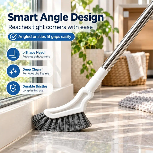 Telescopic Crevice Cleaning Brush – Long Handle for Tight Spaces🧹