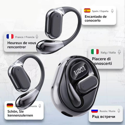 🏆AI-Übersetzung drahtlose OWS Bluetooth 5.4 Kopfhörer (kompatibel mit iOS und Android)