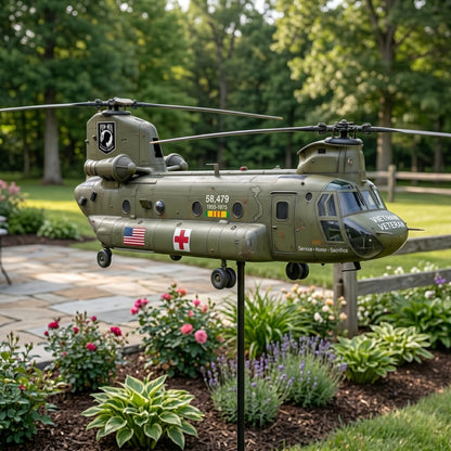 🏆Last Day Promotion: 49% OFF 🎖️-Vietnam Veteran UH-1 Helicopter Wind Spinner- ✈️Buy 2 Free Shipping Today!