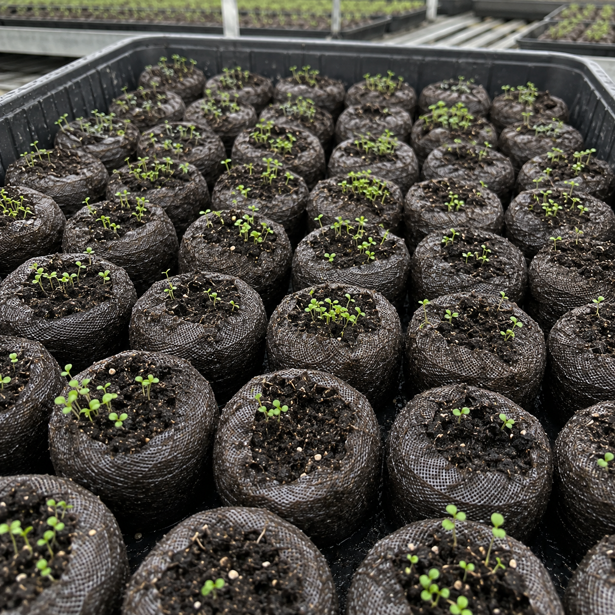 Creeping thyme seedlings