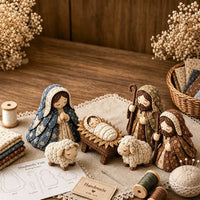 Shepherds Visit Set