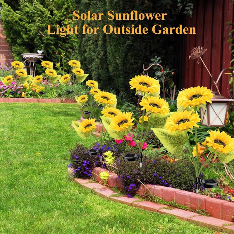 🌻Mother's Day Sale 49% OFF 🔥- 🌞Solar LED Sunflower Garden Lights-29.6inch/74cm