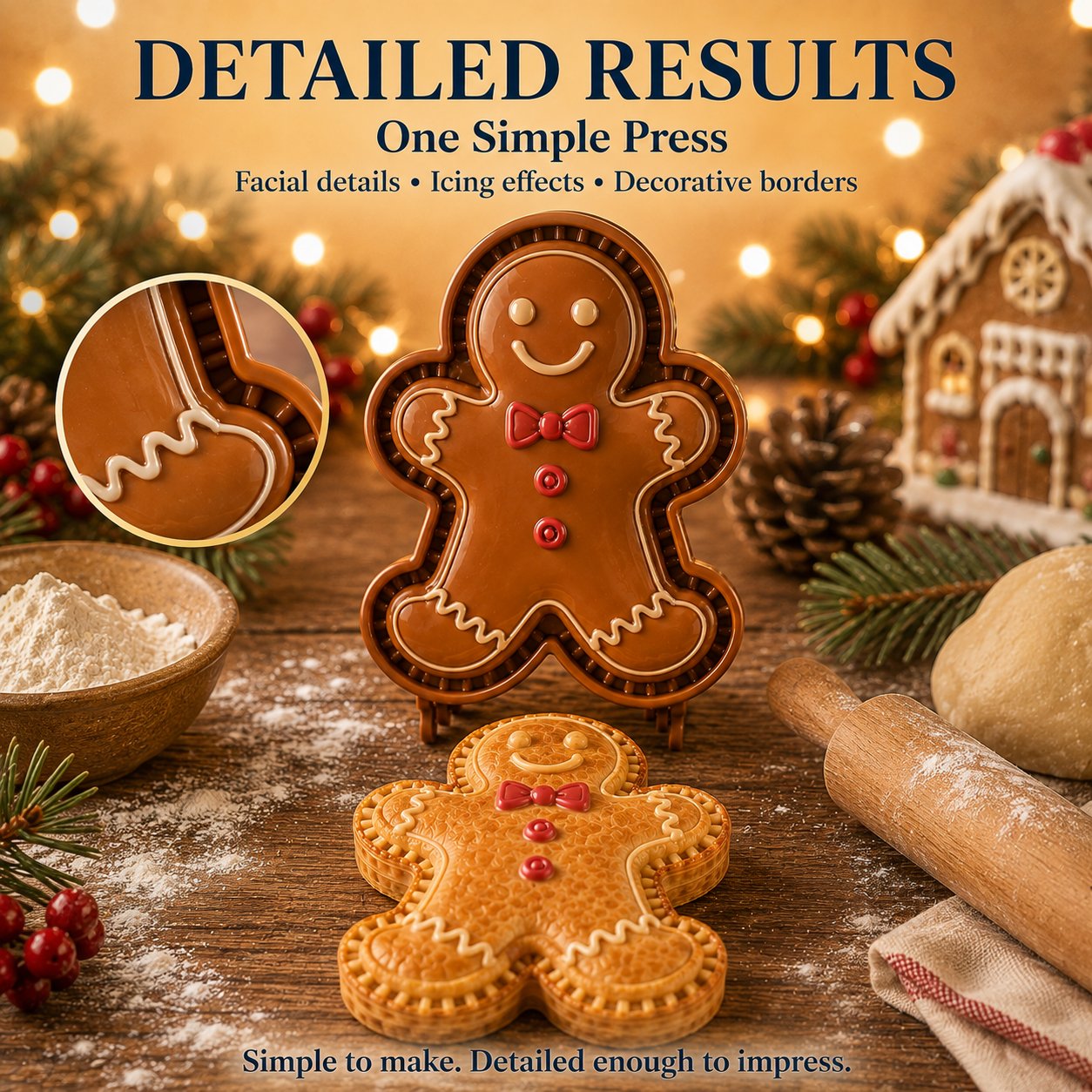 🏅Best Seller 🎄 9-Design Christmas Mini Pie Mold Collection 🥧✨