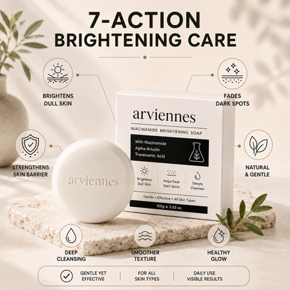 🌿 Niacinamide Skin Soap – Brightens, Fades Spots & Freckles