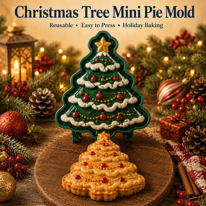 🏅Best Seller 🎄 9-Design Christmas Mini Pie Mold Collection 🥧✨