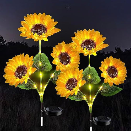 🌻Mother's Day Sale 49% OFF 🔥- 🌞Solar LED Sunflower Garden Lights-29.6inch/74cm