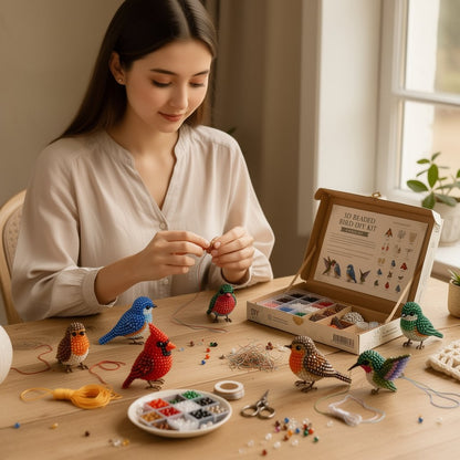 🔥Last Day 49% OFF 🧵✨ Tiny 3D Beaded Animal DIY Kit