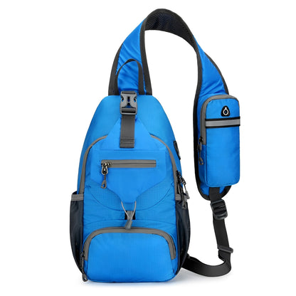 ⏰Letzter Tag der Aktion🔥 Perfekt zum Wandern und Reisen ✨Packbarer kleiner Umhänge-Rucksack mit Seitentasche