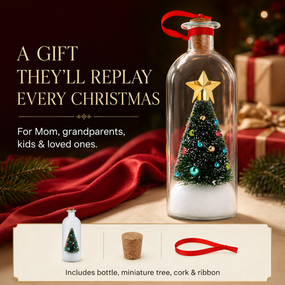 🎁Recordable Christmas Tree Keepsake – Personalized Voice Message Gift