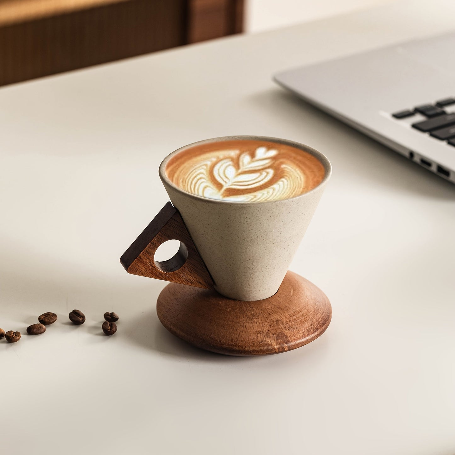 🔔 50% OFF FLASH SALE! ☕Vintage Ceramic Cup Wabi-Sabi Conical Coffee Cup