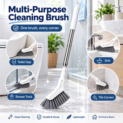Telescopic Crevice Cleaning Brush – Long Handle for Tight Spaces🧹