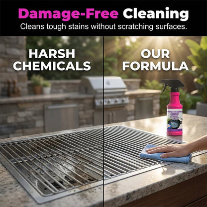 ⏰️Last Day Promotion🔥Fast-Acting Heavy-Duty Grill Degreaser Spray