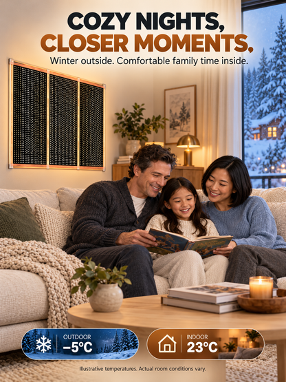 🔥 2026 New Graphene Wall Heater – German-Inspired Heating Technology for Cozy Winter Comfort ❄️🏠