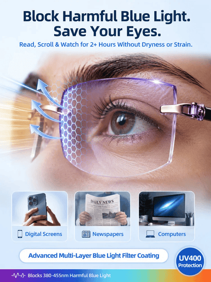 [🏅Regain Your Youthful Vision] Smart Zoom Diamond-Cut Reading Glasses