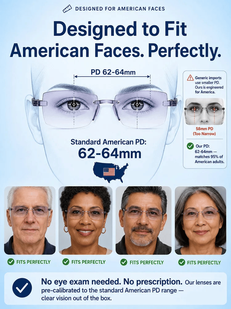 [🏅Regain Your Youthful Vision] Smart Zoom Diamond-Cut Reading Glasses