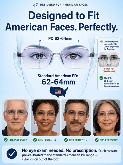[🏅Regain Your Youthful Vision] Smart Zoom Diamond-Cut Reading Glasses