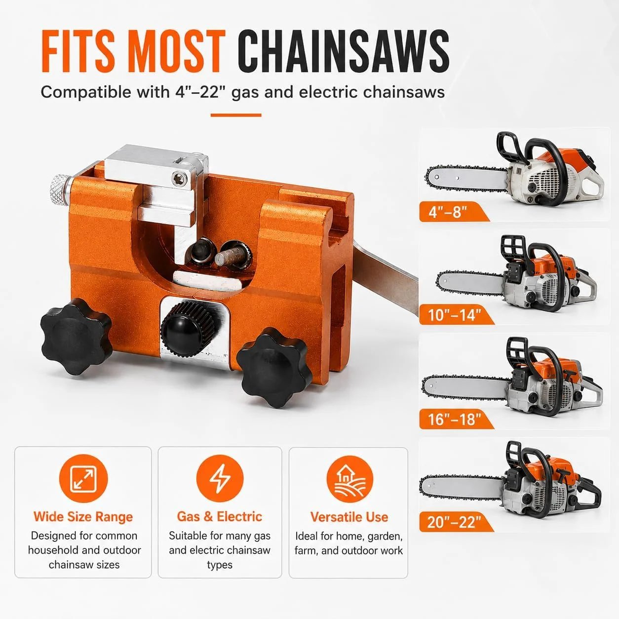 🔥HOT SALE🔥RazorWolf Pro Precision Chainsaw Sharpener