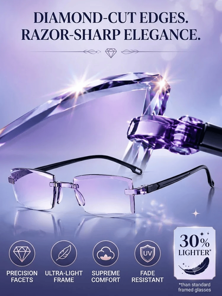 [🏅Regain Your Youthful Vision] Smart Zoom Diamond-Cut Reading Glasses