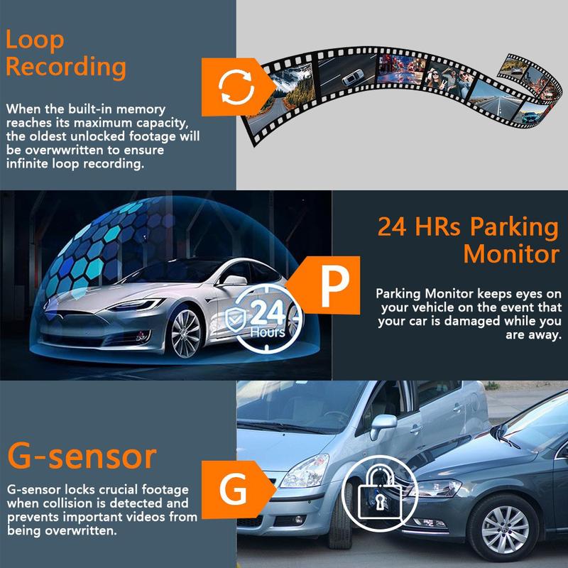 ⚡️Flash Sale🎁LAST DAY 49% OFF🔥Full View Car Dashcam System