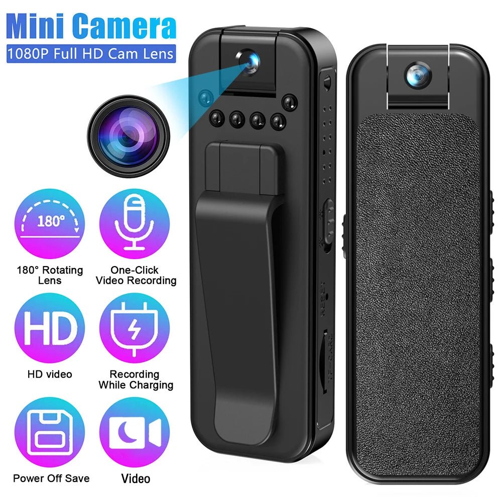 1080P mini body camera feature overview