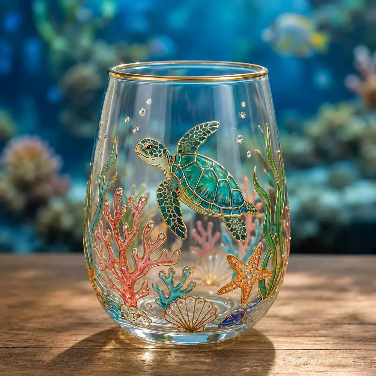 🌸🌿 Limited Edition 2026 Garden Morning Bliss Glass Tea Cup☀️☕