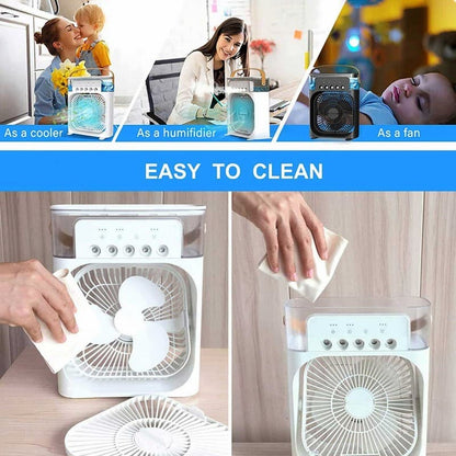 Mini Air Conditioner Fan Premium Cooling Fan Spray Fan