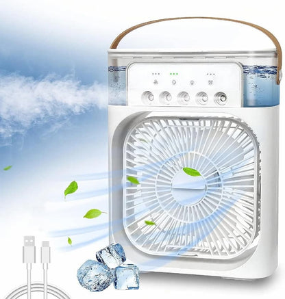 Mini Air Conditioner Fan Premium Cooling Fan Spray Fan