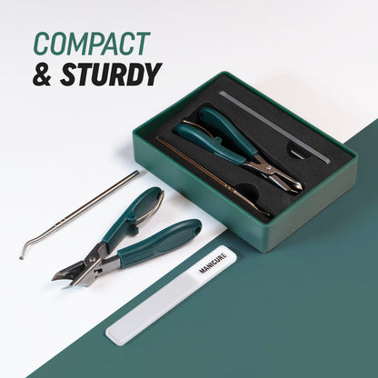 Eagle Beak Nail Clipper Set (With Filer and Nail Remover)